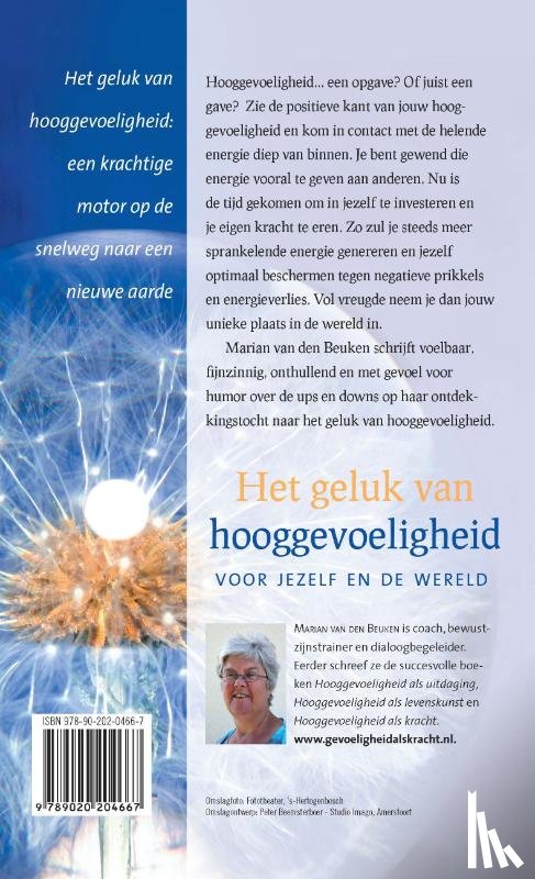 Beuken, Marian van den - Het geluk van hooggevoeligheid