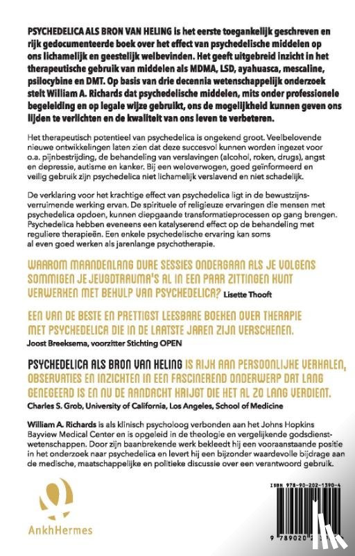 Richards, William A. - Psychedelica als bron van heling