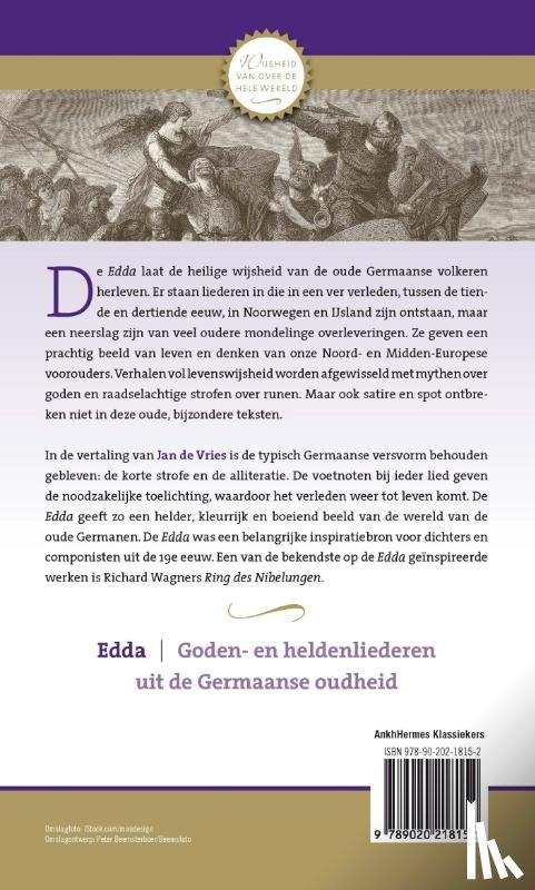 Vries, Jan de - Edda