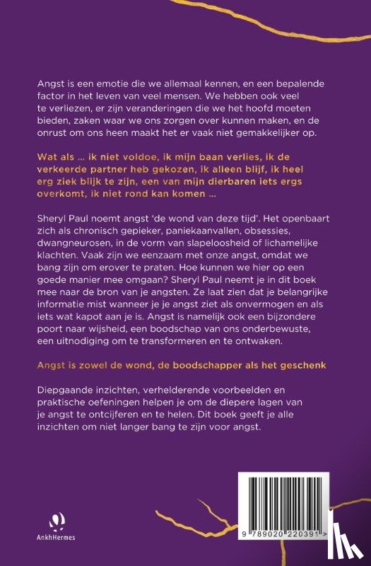 Paul, Sheryl - Nooit meer bang voor angst