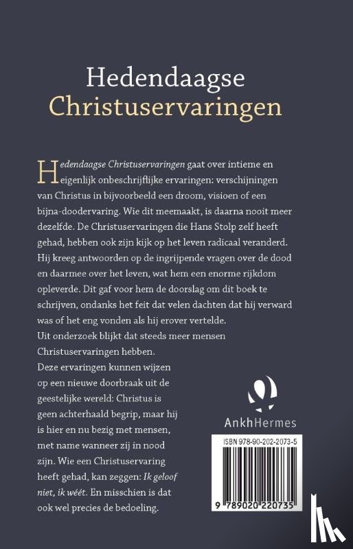 Stolp, Hans - Hedendaagse Christuservaringen