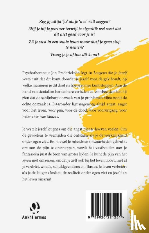 Frederickson, Jon - Leugens die je jezelf vertelt