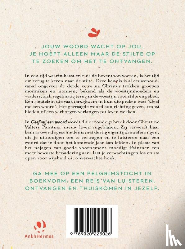 Valters Paintner, Christine - Geef mij een woord