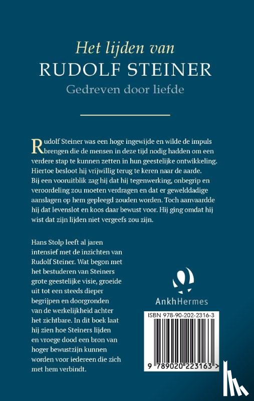Stolp, Hans - Het lijden van Rudolf Steiner