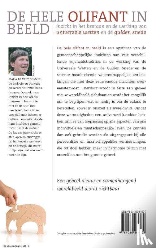 Vries, Marja de - De hele olifant in beeld
