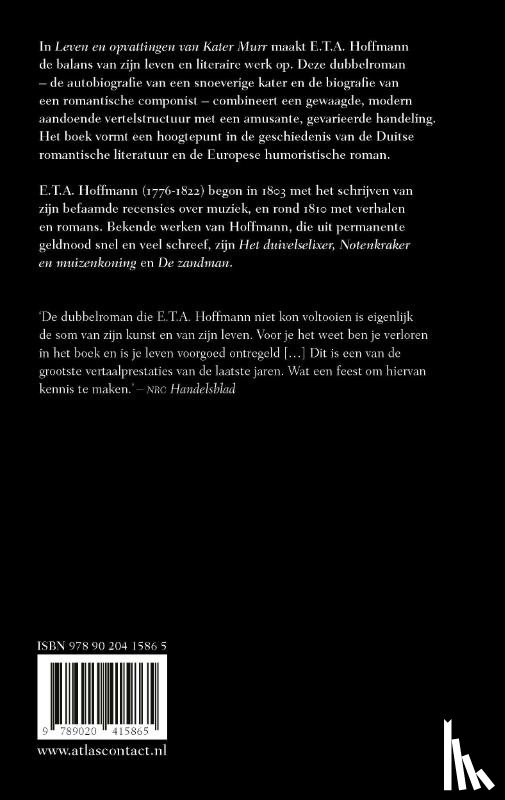 Hoffmann, E.T.A. - Leven en opvattingen van Kater Murr