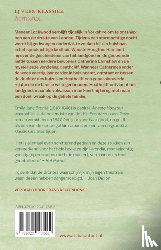 Brontë, Emily - Woeste Hoogten