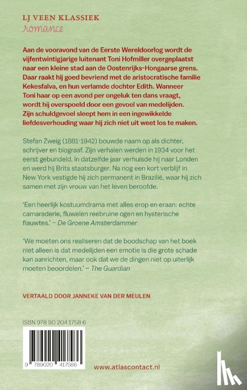 Zweig, Stefan, Meulen, Janneke van der - Ongeduld