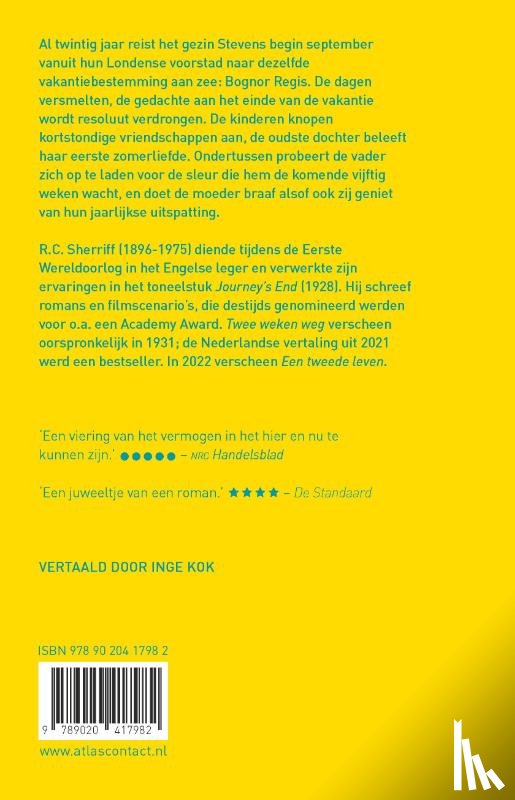 Sherriff, R.C. - Twee weken weg