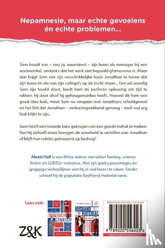 Hall, Alexis - 10 dingen die nooit zijn gebeurd
