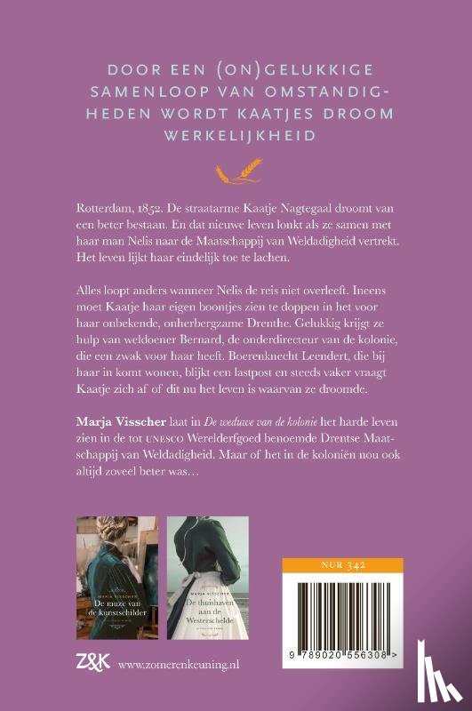 Visscher, Marja - De weduwe van de kolonie