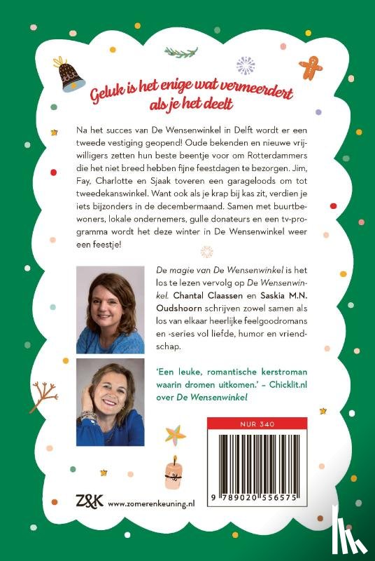 Claassen, Chantal, Oudshoorn, Saskia M.N. - De magie van de wensenwinkel