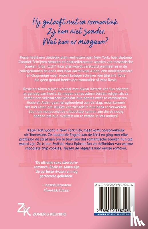 Holt, Katie - Tussen de regels