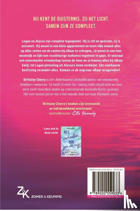 Cherry, Brittainy C. - Het vuur tussen jou en mij
