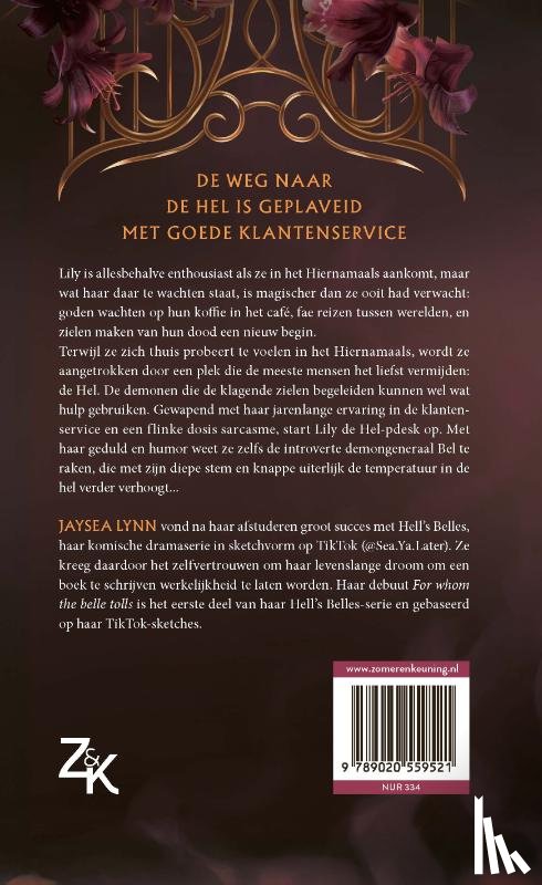 Lynn, Jaysea - For whom the belle tolls