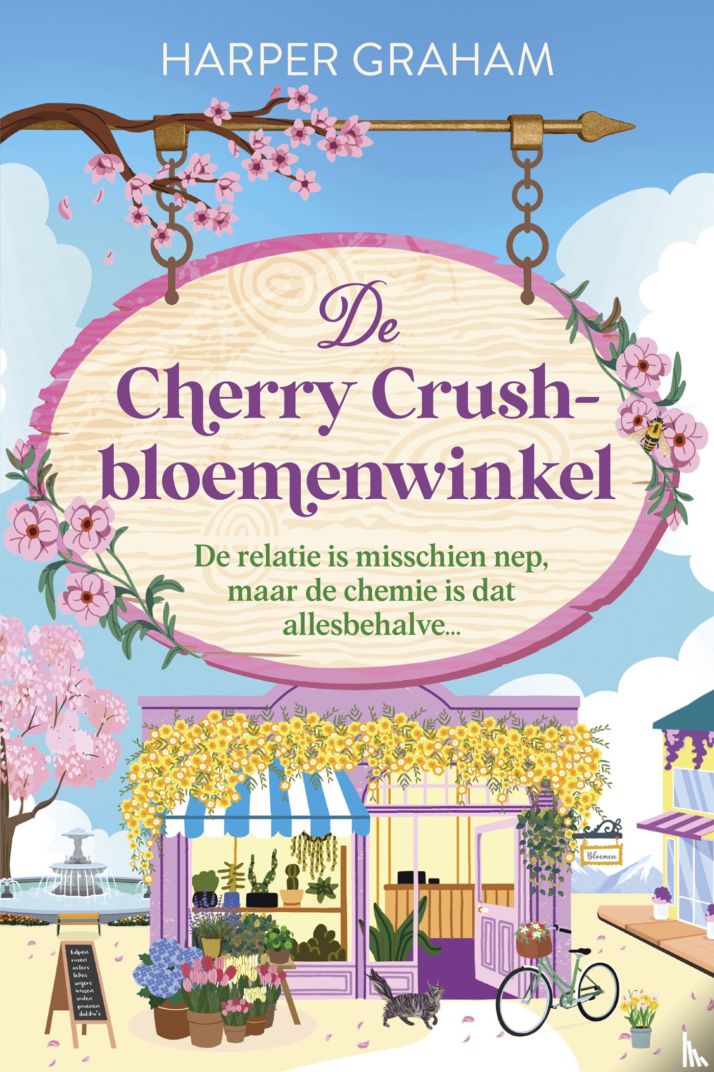 Graham, Harper - De Cherry Crush bloemenwinkel