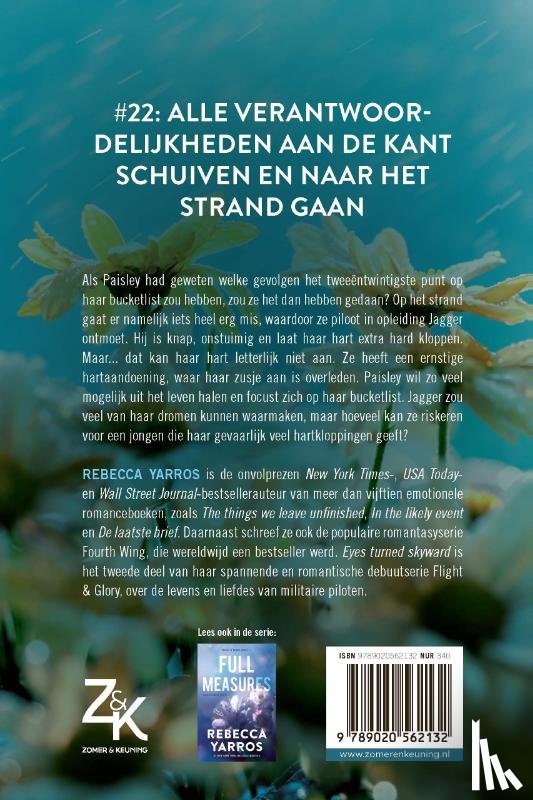 Yarros, Rebecca - Eyes turned skyward