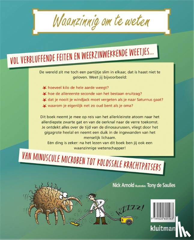 Arnold, Nick - De waanzinnige wetenschap van werkelijk alles
