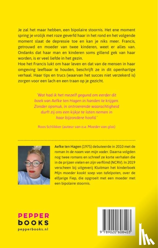 Hagen, Aefke ten - Je gaat toch geen gekke dingen doen?