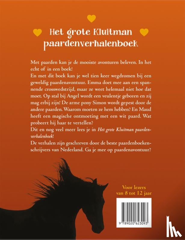 Jetten, Gertrud, Linneweever, Christine, Christiaanse, Nicolle - Het grote Kluitman paardenverhalenboek