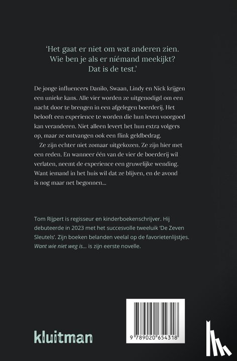 Rijpert, Tom - Want wie niet weg is...
