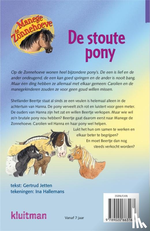 Jetten, Gertrud - De stoute pony