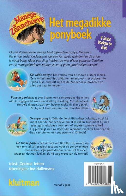 Jetten, Gertrud - Het megadikke ponyboek
