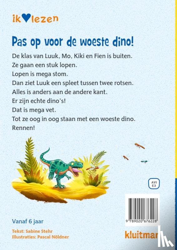 Stehr, Sabine - Pas op voor de woeste dino!