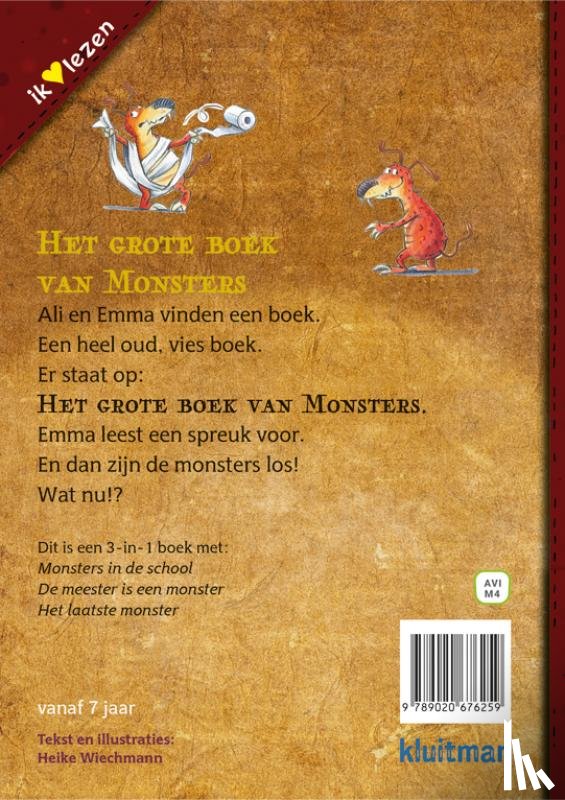 Wiechmann, Heike - Het grote boek van monsters