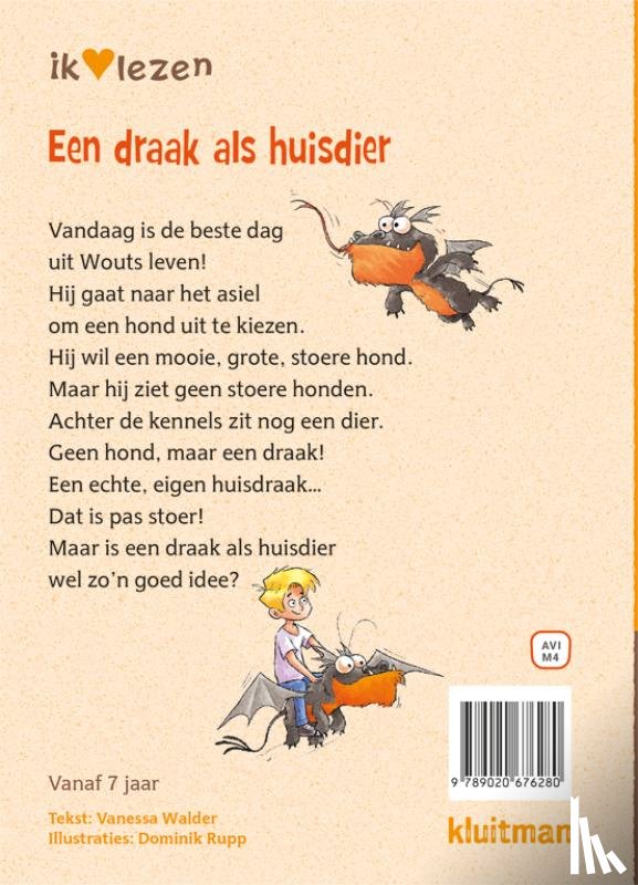 Walder, Vanessa - Een draak als huisdier