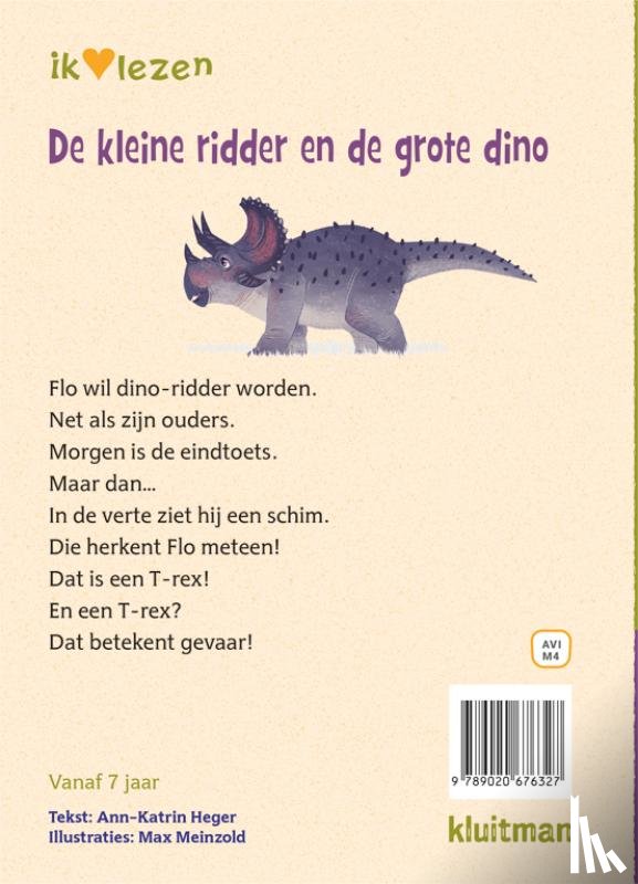 Heger, Ann-Katrin - De kleine ridder en de grote dino