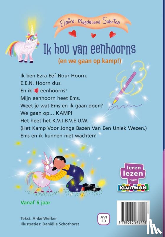 Werker, Anke - Ik hou van eenhoorns (en we gaan op kamp!)