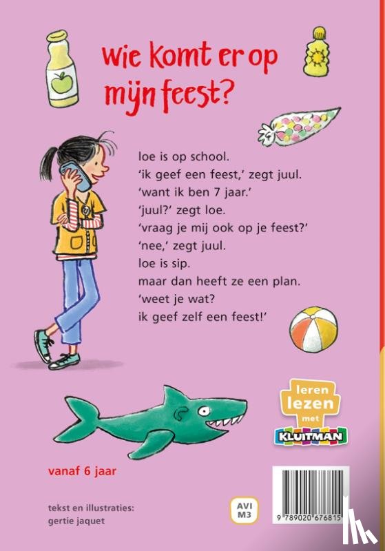 Jaquet, Gertie - wie komt er op mijn feest?