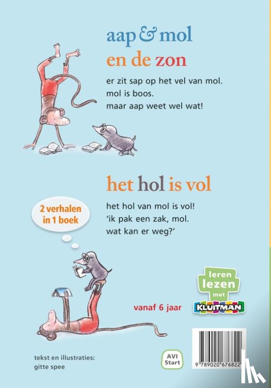 Spee, Gitte - aap & mol en de zon / het hol is vol