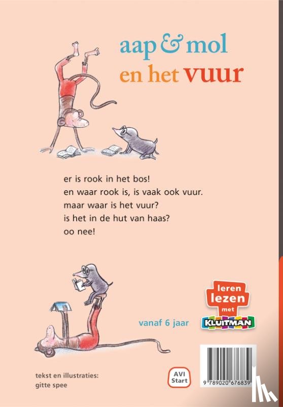 Spee, Gitte - aap & mol en het vuur
