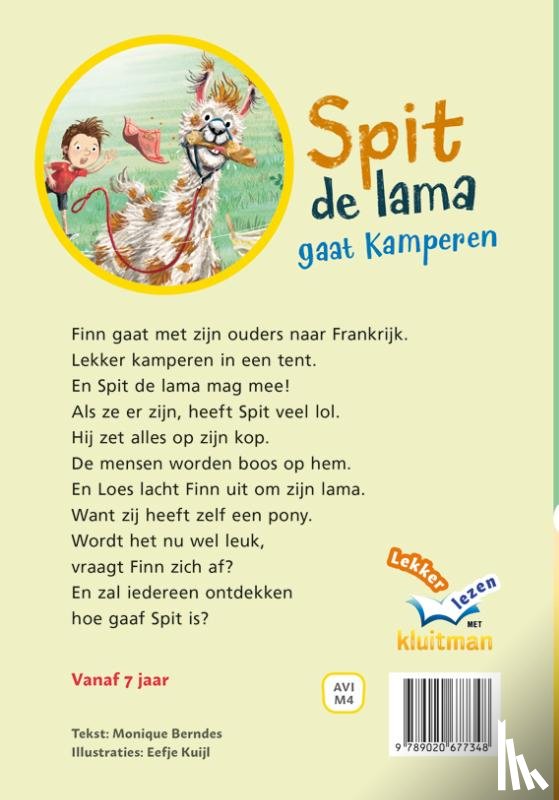 Berndes, Monique - Spit de lama gaat kamperen