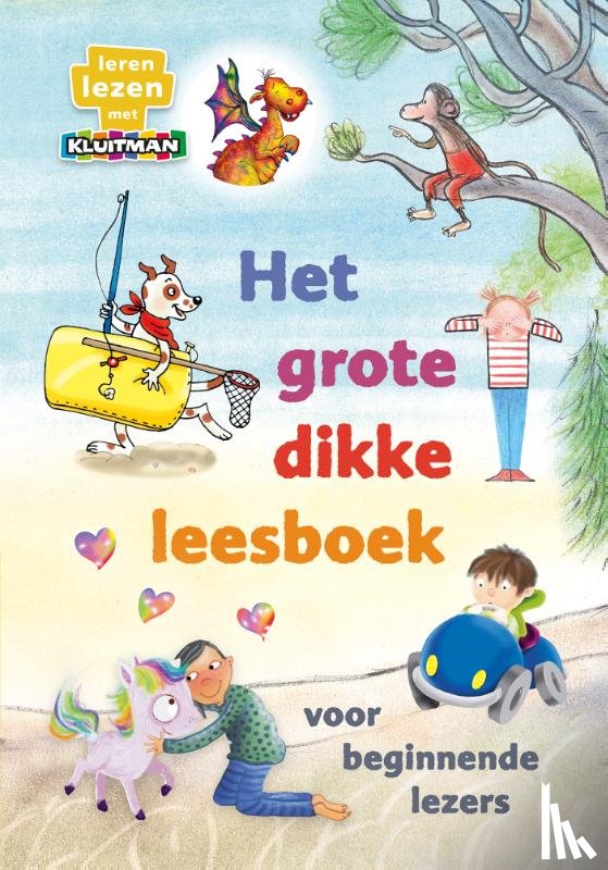 Dijkstra, Lida, Spee, Gitte, van Gog, Marian, Witte, Marianne, Werker, Anke, de Bakker, Sanne - Het grote dikke leesboek voor beginnende lezers