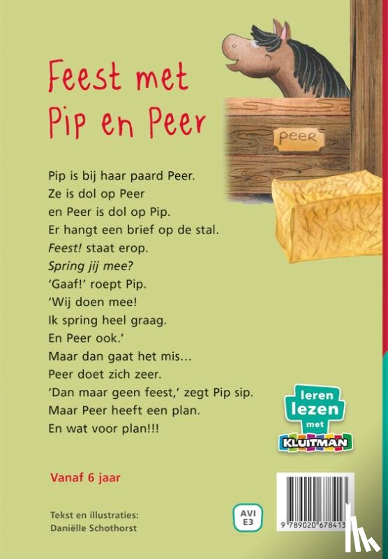 Schothorst, Daniëlle - Feest met Pip en Peer
