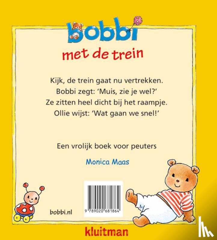 Maas, Monica - Bobbi met de trein