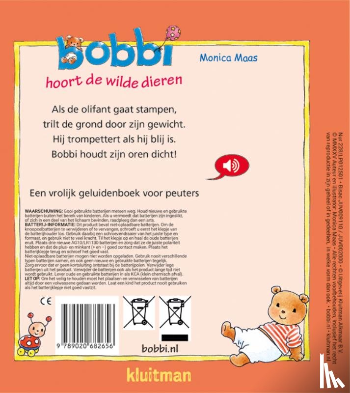Maas, Monica - Bobbi hoort de wilde dieren