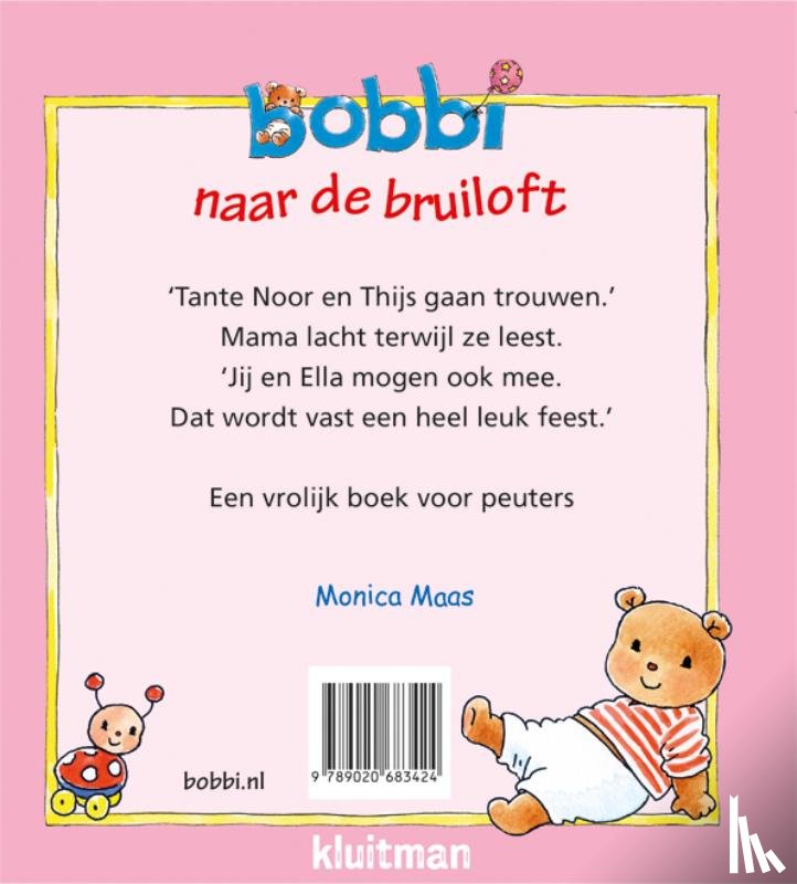 Maas, Monica - Bobbi naar de bruiloft