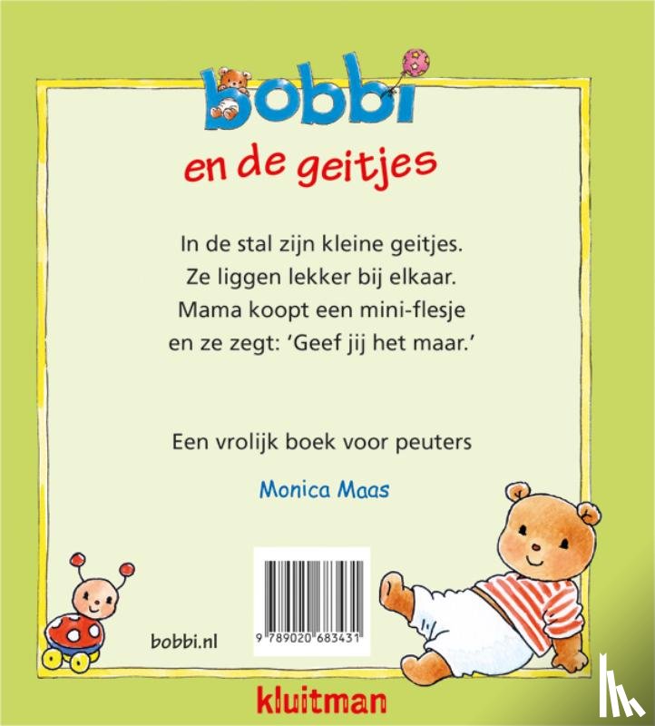 Maas, Monica - Bobbi en de geitjes