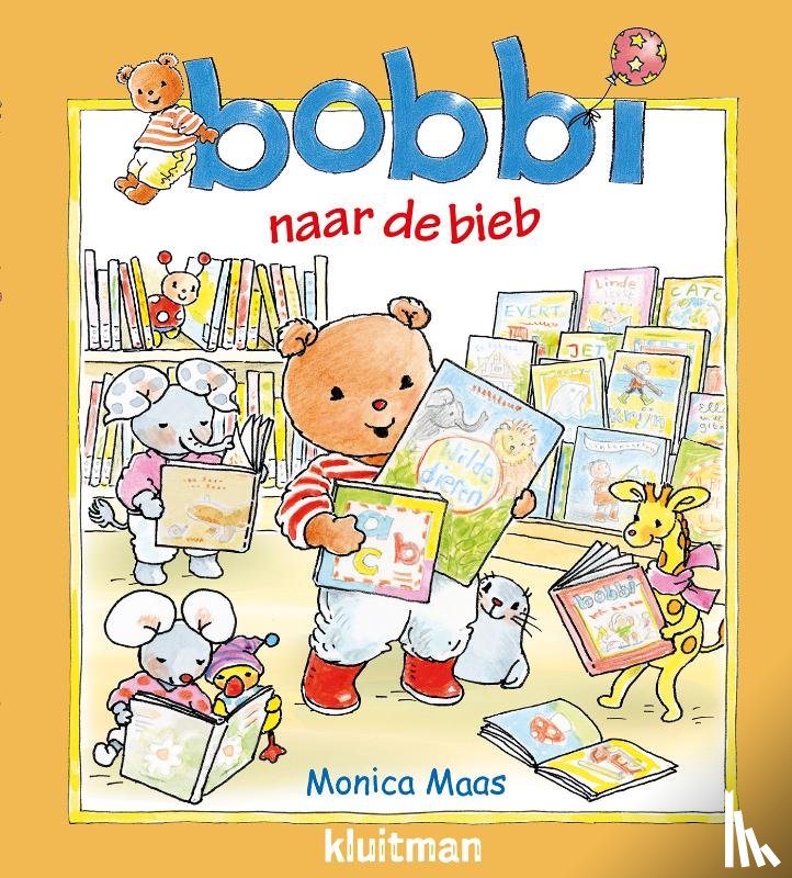 Maas, Monica - Bobbi naar de bieb