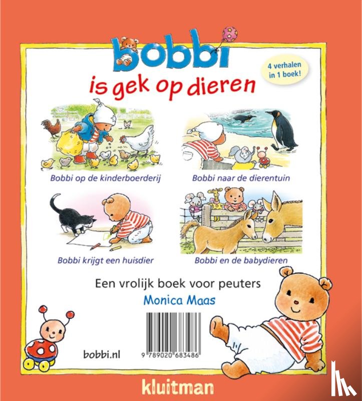 Maas, Monica - Bobbi is gek op dieren
