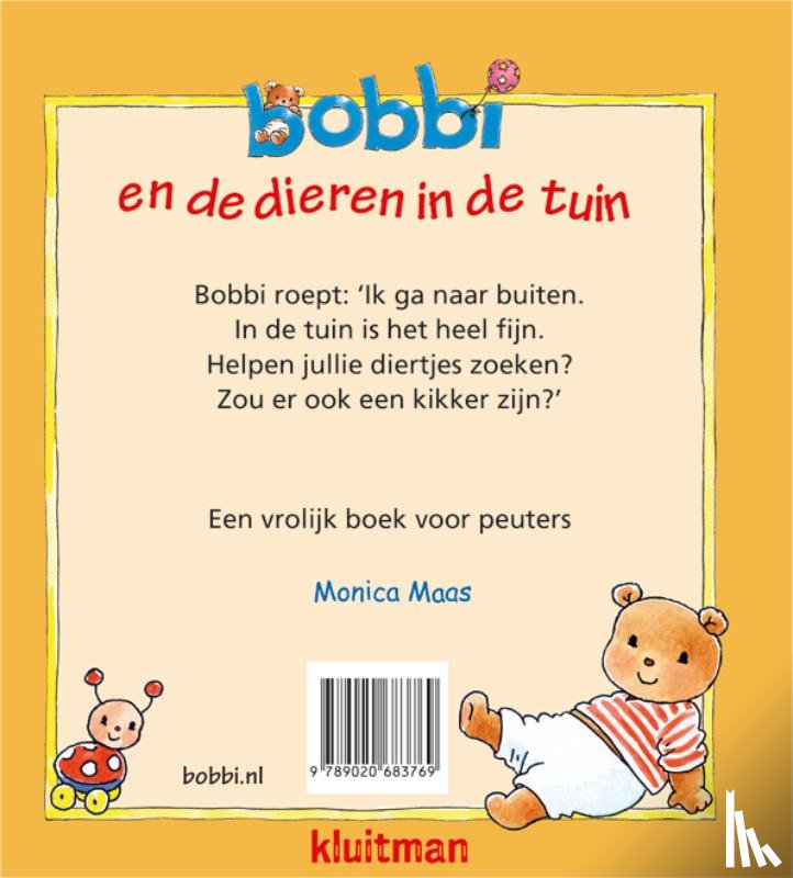Maas, Monica - Bobbi en de dieren in de tuin
