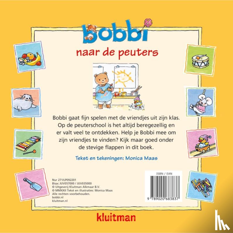 Maas, Monica - Bobbi naar de peuters