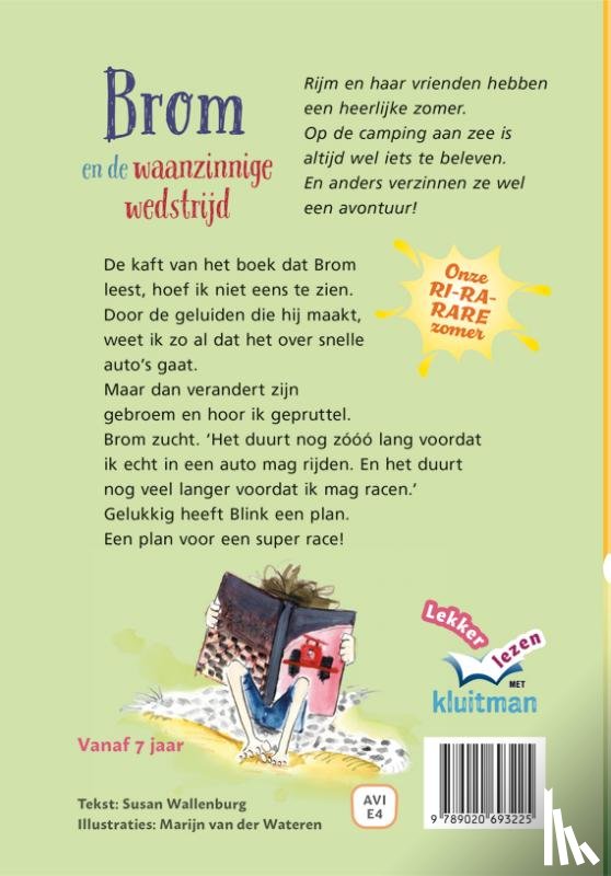 Wallenburg, Susan - Onze RI-RA-RARE zomer. Brom en de waanzinnige wedstrijd