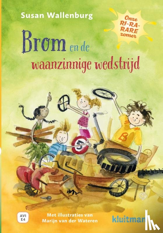 Wallenburg, Susan - Onze RI-RA-RARE zomer. Brom en de waanzinnige wedstrijd