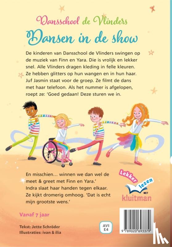 Schröder, Jette, Ivan & ilia - Dansschool de Vlinders. Dansen in de show