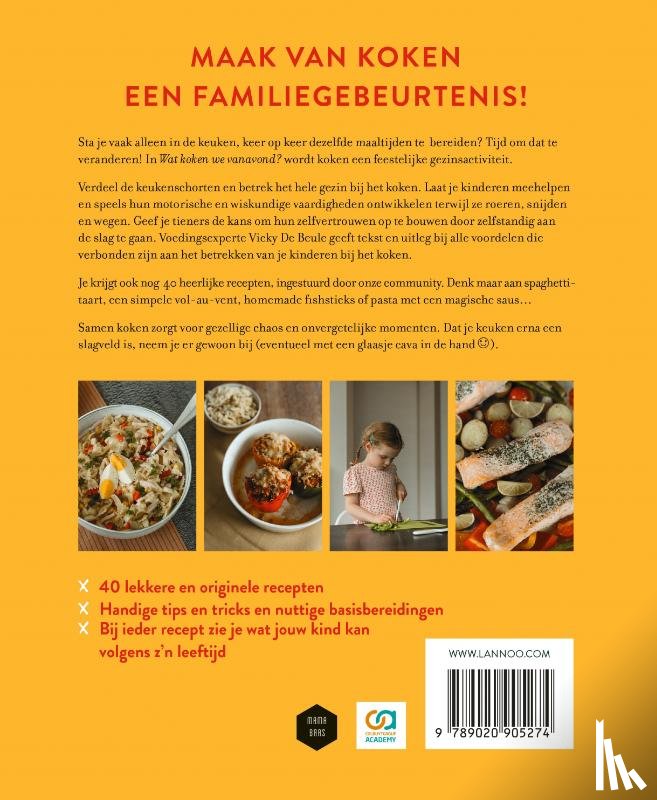 Beule, Vicky De, Colruyt Group Academy, Mama Baas - Wat koken we vanavond?